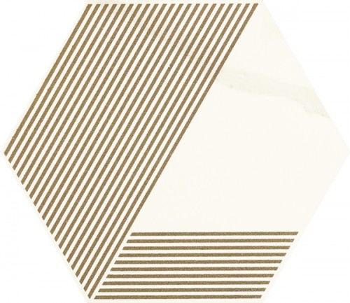 Calacatta Hexagon мат. A 17,1x19,8