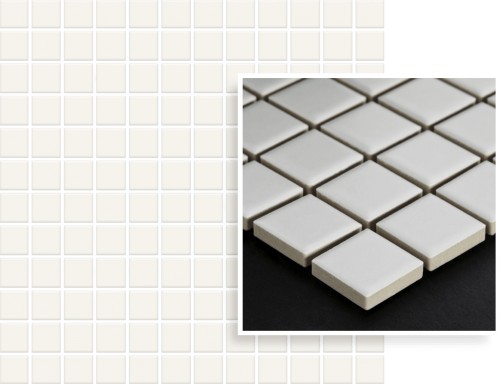 Albir Bianco мозаика 29,8х29,8 (чип 2,3*2,3)