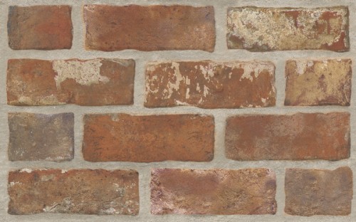 Loft Brown Brick STR. плитка настенная 25x40