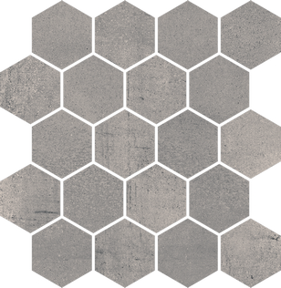 Space Grafit Mozaika Hexagon mat. Мозаика 25,8x28