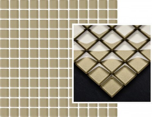 Uniwersalna Mozaika Szklana Beige Мозаика 29,8х29,8
