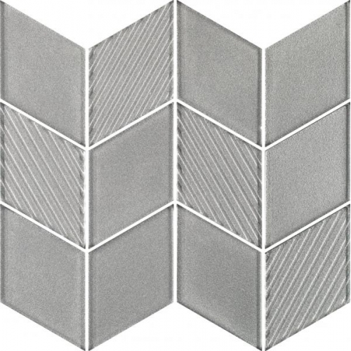 Uniwersalna Mozaika Szklana Silver Romb мозаика 20,5x23,8