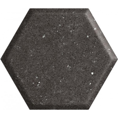 Space Dust Nero Heksagon Struktura A плитка настенная 19,8x17,1