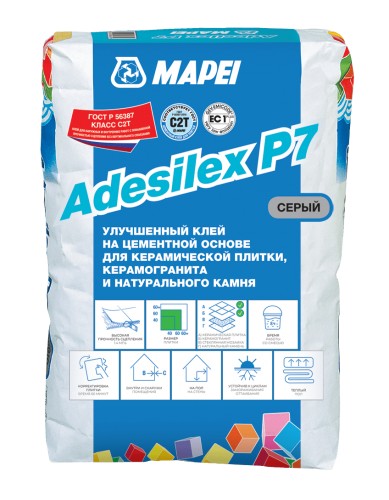 ADESILEX P7 плиточный клей СЕРЫЙ (25кг)
